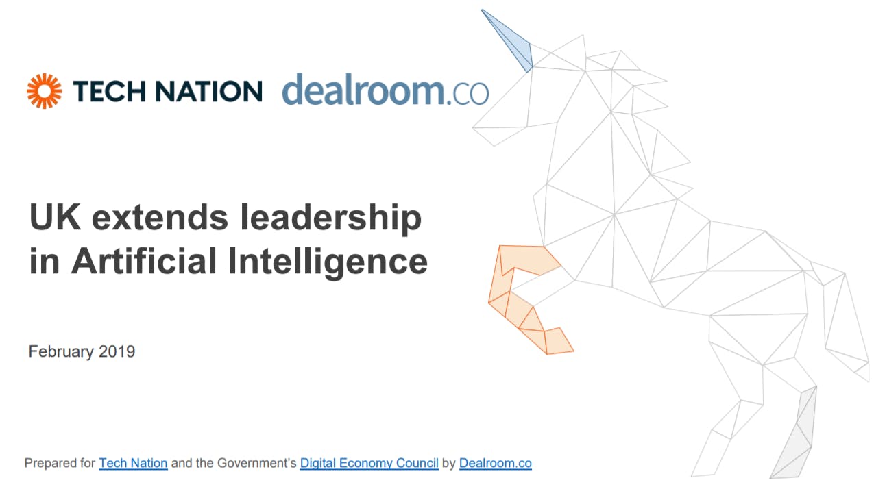 Uk Extends Leadership In Artificial Intelligence Dealroom Co Uk Extends Leadership In Artificial Intelligence Dealroom Co