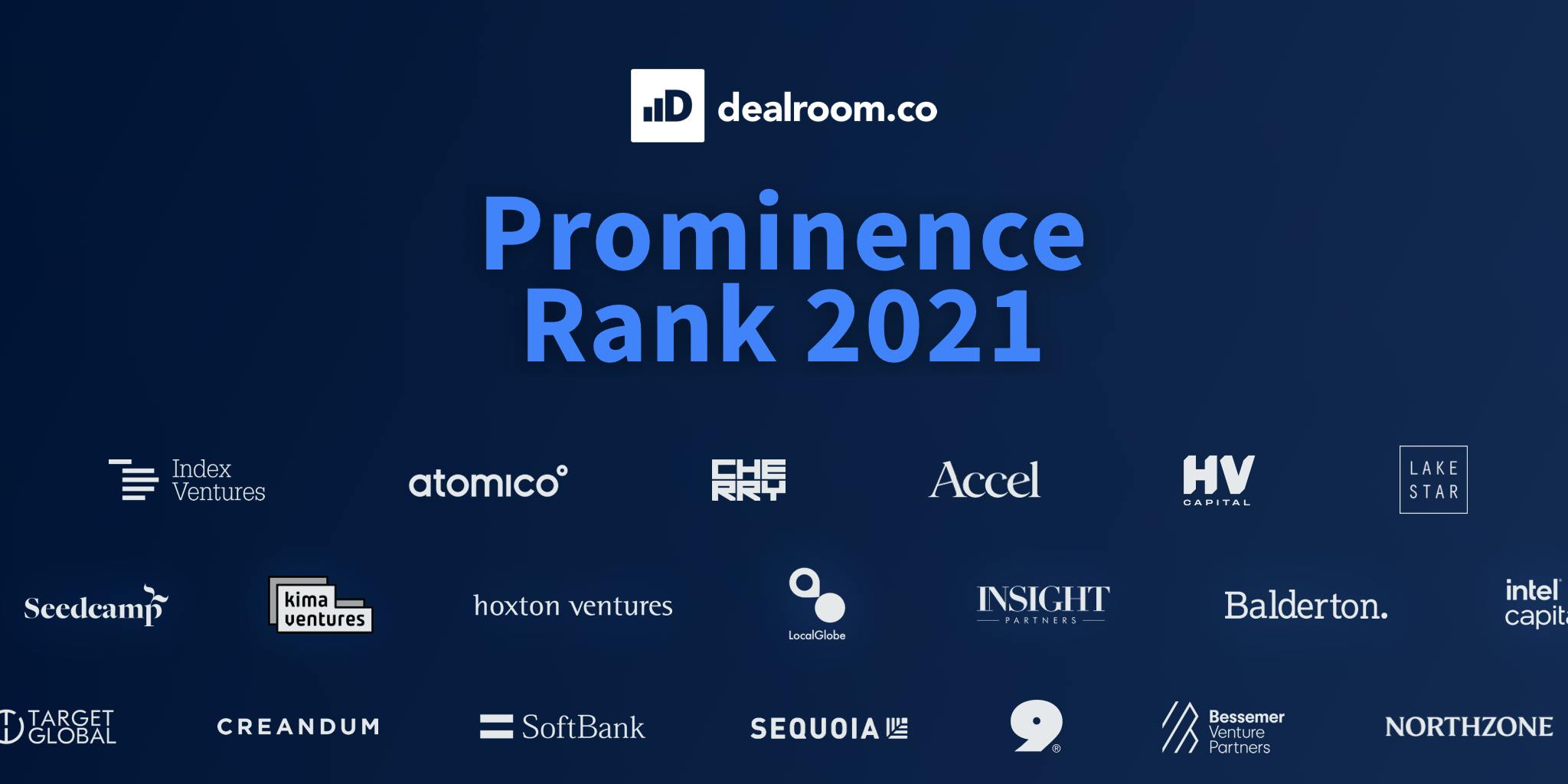 Ranked: most prominent VC investors 2021