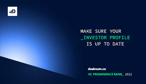 VC prominence preliminary rank