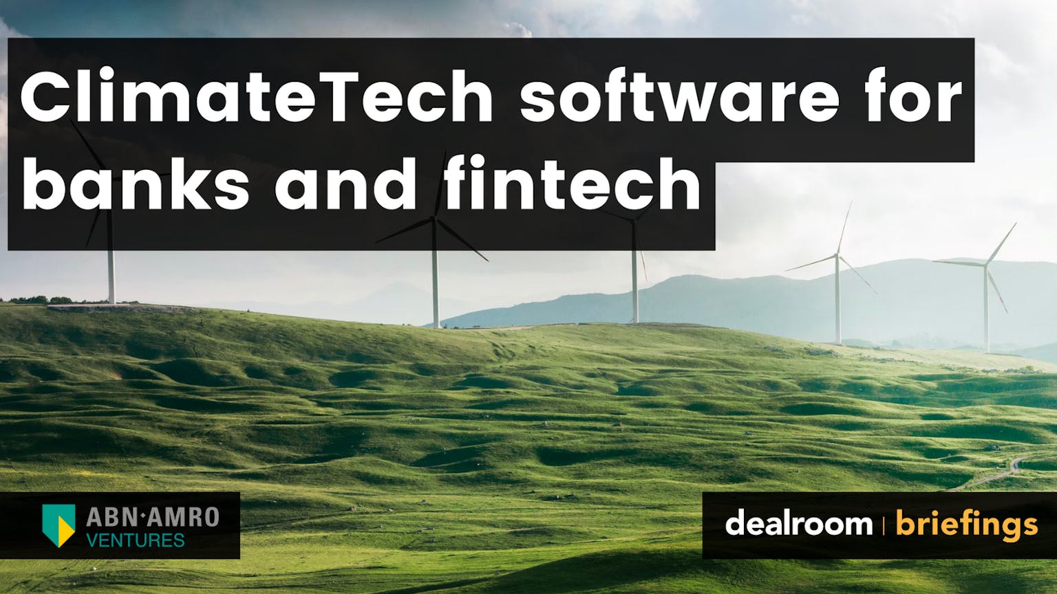 ClimateTech software for banks and fintechs