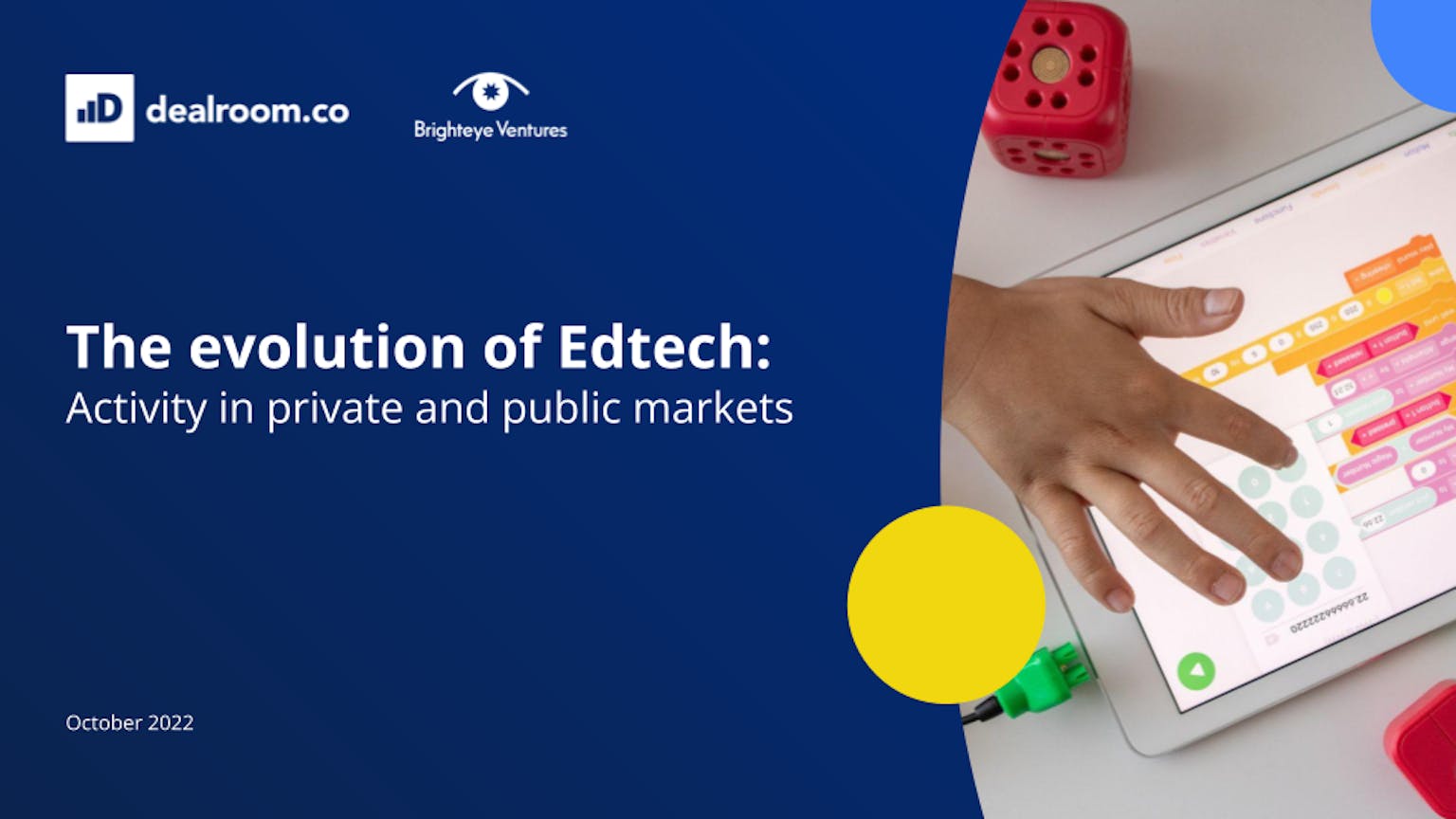 Edtech report cover October 2022
