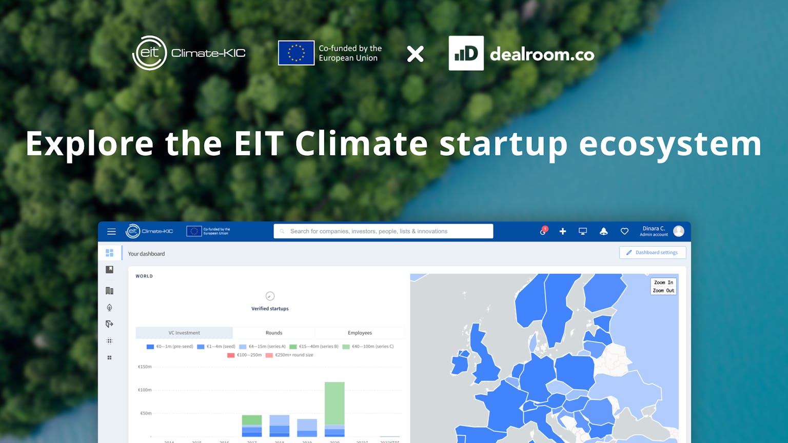 Explore the EIT Climate startup ecosystem