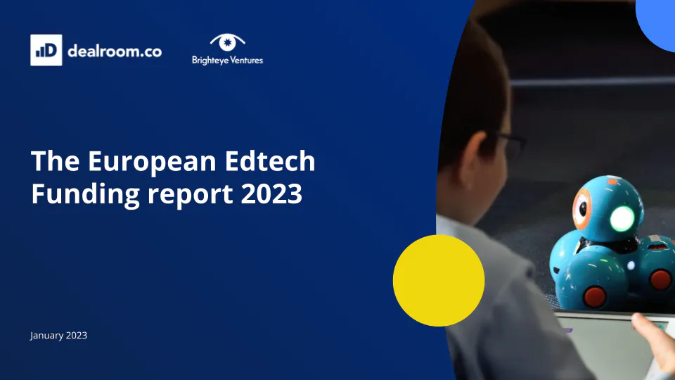 Is European Edtech funding falling behind? | Dealroom.co